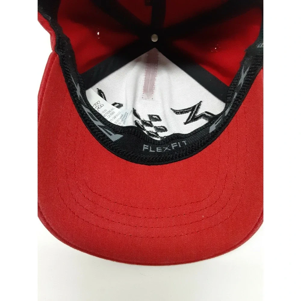 Fox Racing Youth OSFM FLEXFIT RED Baseball Cap Hat‎ Motocross